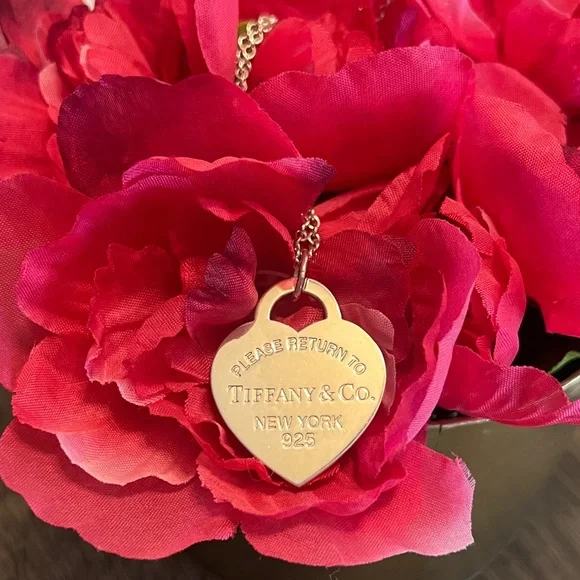 Tiffany & Co. Please Return to Tiffany & Co. Heart Necklace - Picture 2 of 7